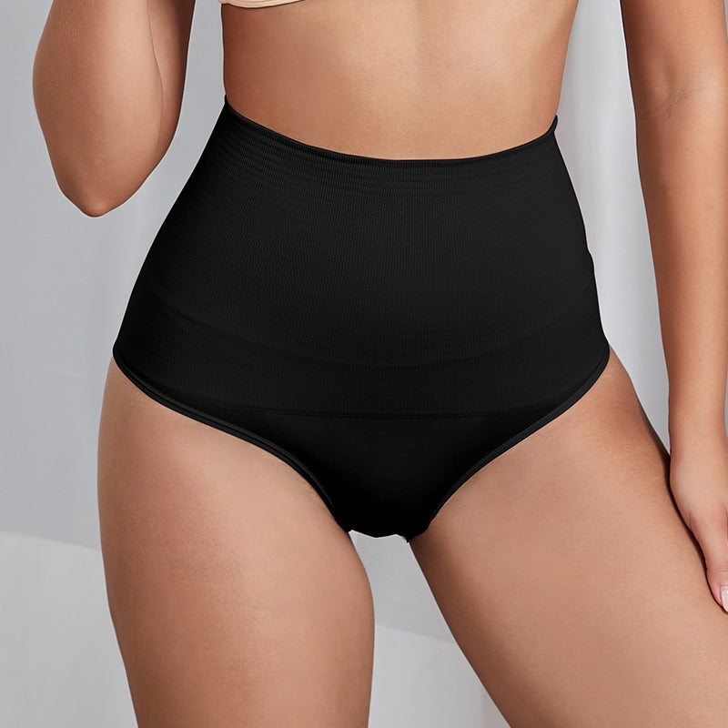 High Waist Shapewear Panty - Black