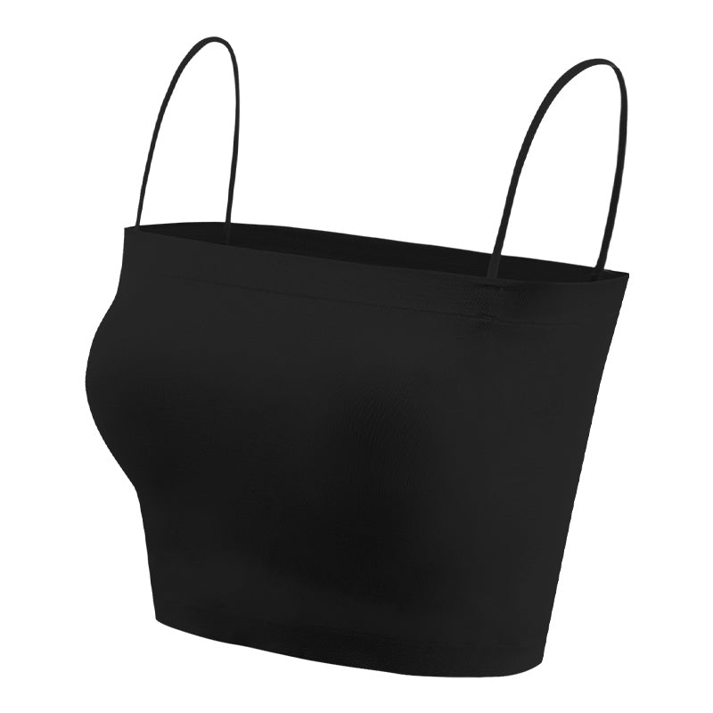 Basic Top With Pad - Black