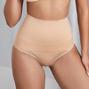 High Waist Shapewear Panty - Apricot