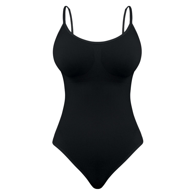 Tummy Control Bodysuit Shapewear - Black