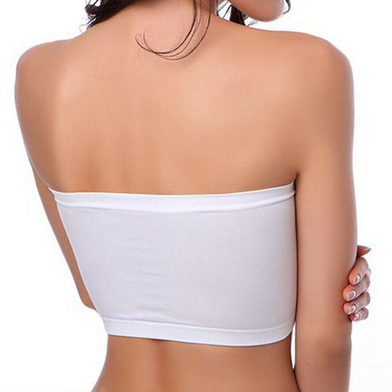 Strapless Bra - White