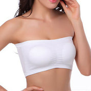 Strapless Bra - White