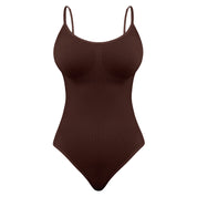 Tummy Control Bodysuit Shapewear - Mocha