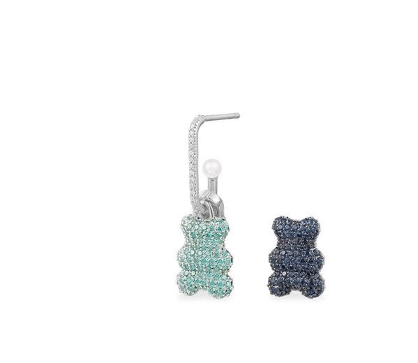 Teddy Navy Small Earring