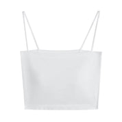 Basic Top With Pad - White