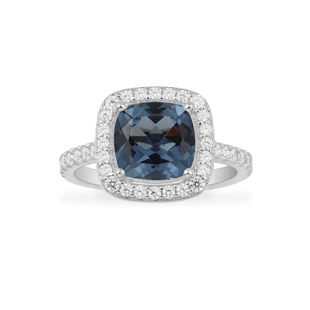 Blue Square Ring