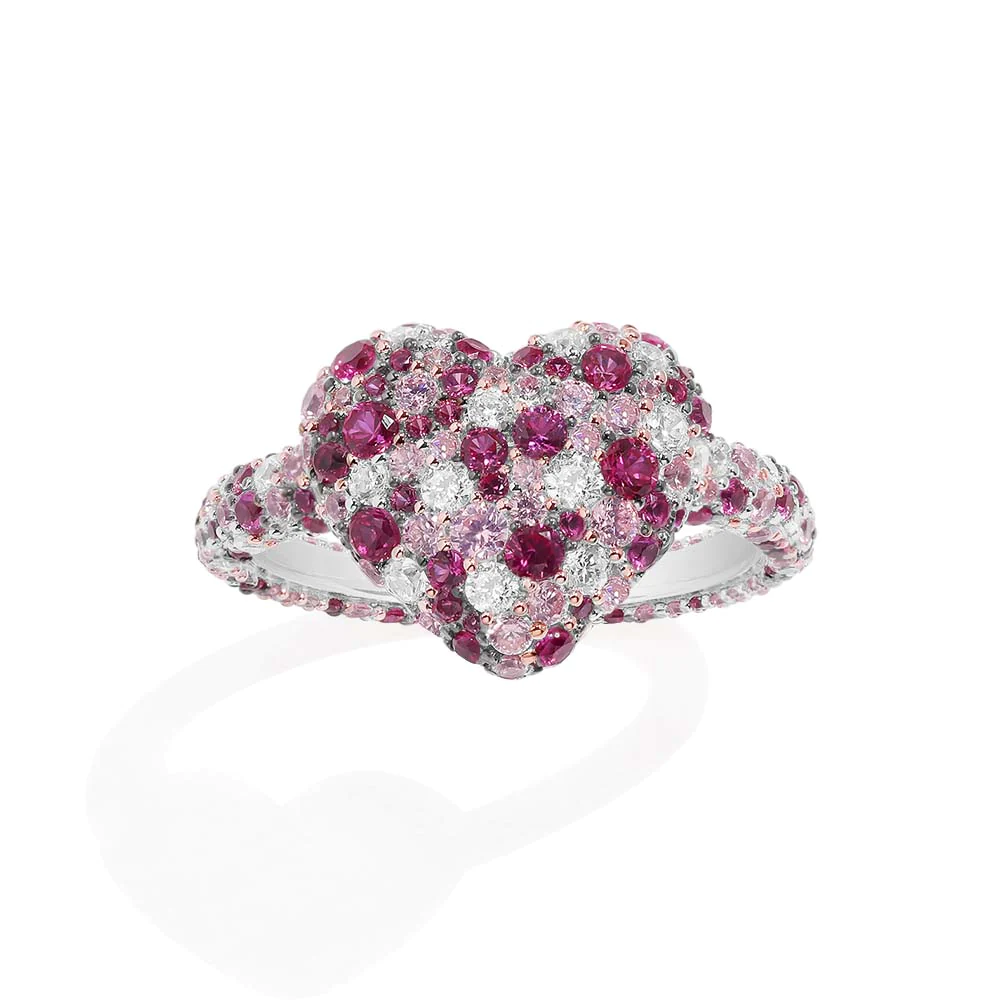 Pink Heart Ring