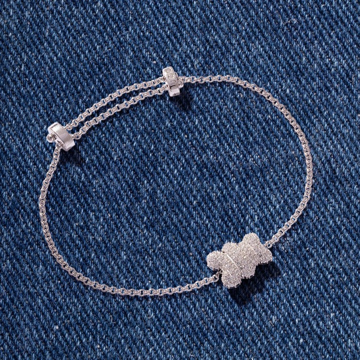 Teddy Silver Bracelet