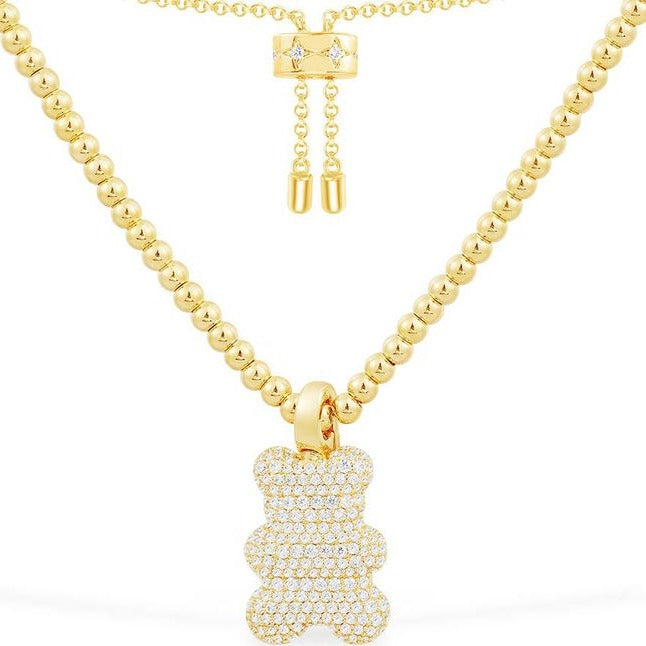 Teddy Gold Necklace