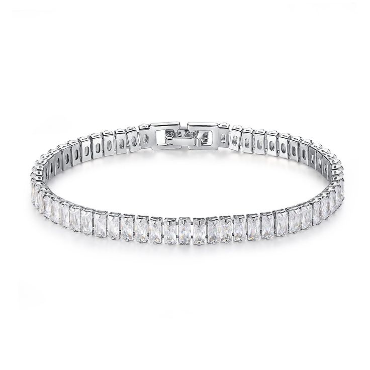 Baguette Tennis Bracelet