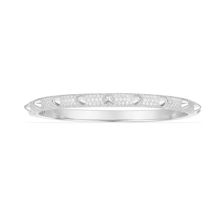 Silver Chunky Bangle