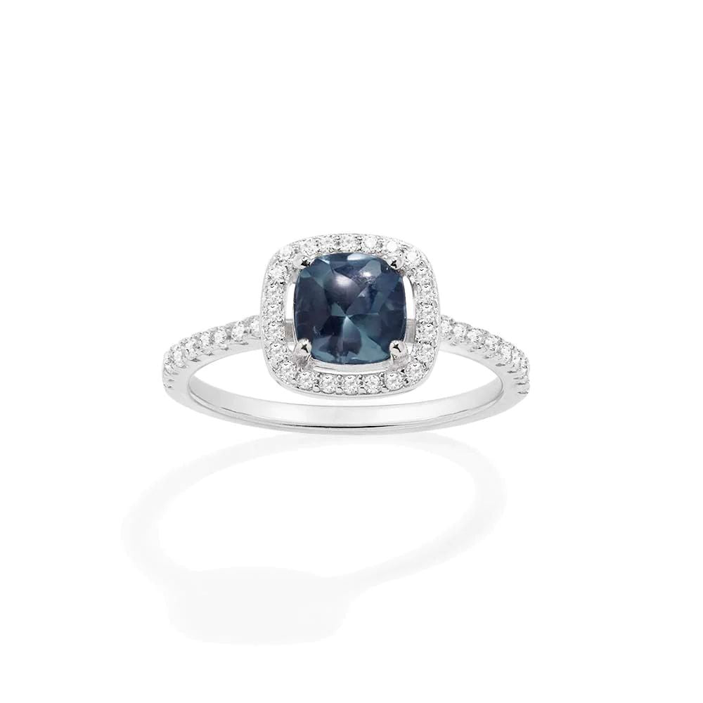 Blue Square Ring