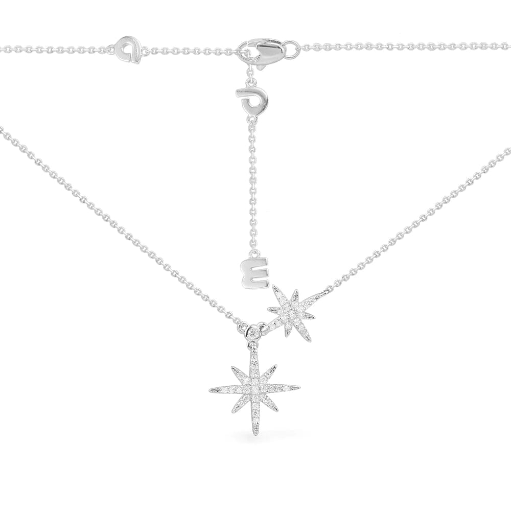 Double Falling Star Necklace