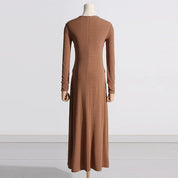 The Crystal Dress - Brown